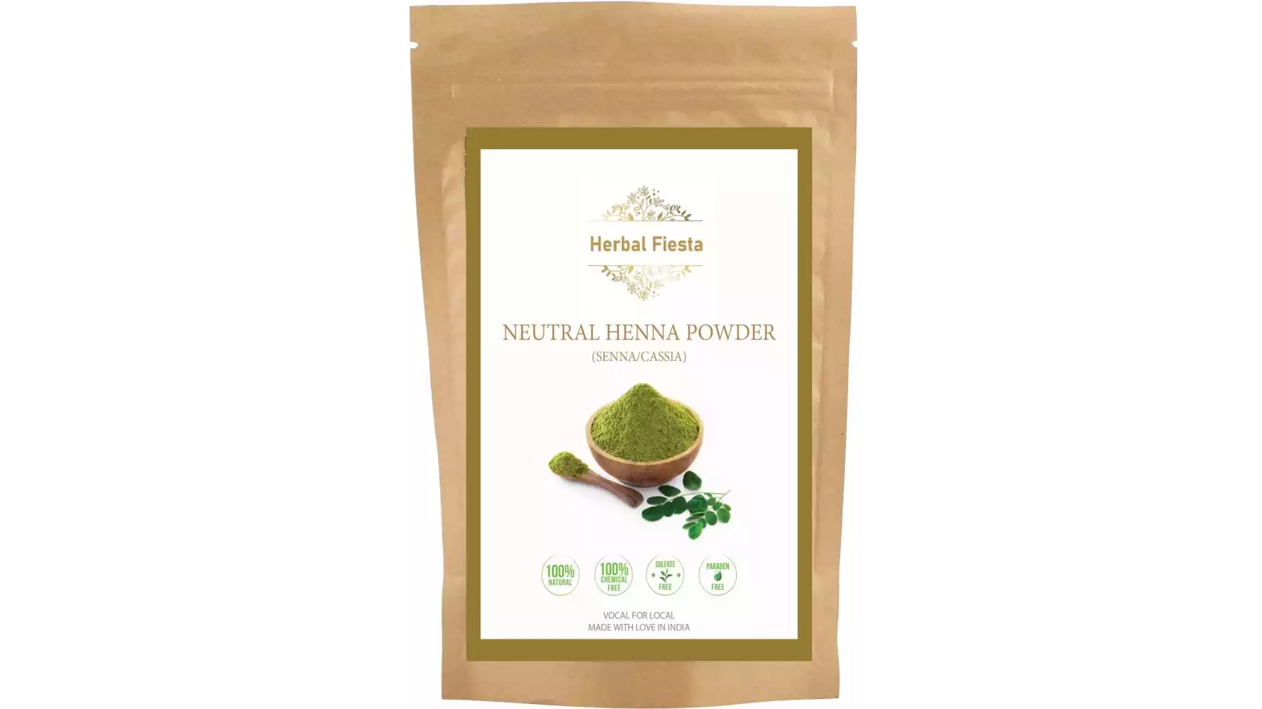 Herbal Fiesta Neutral Henna Cassia Powder (100g)