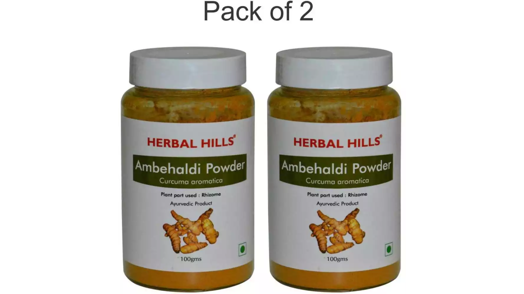 Herbal Hills Ambehaldi Powder (100g, Pack of 2)