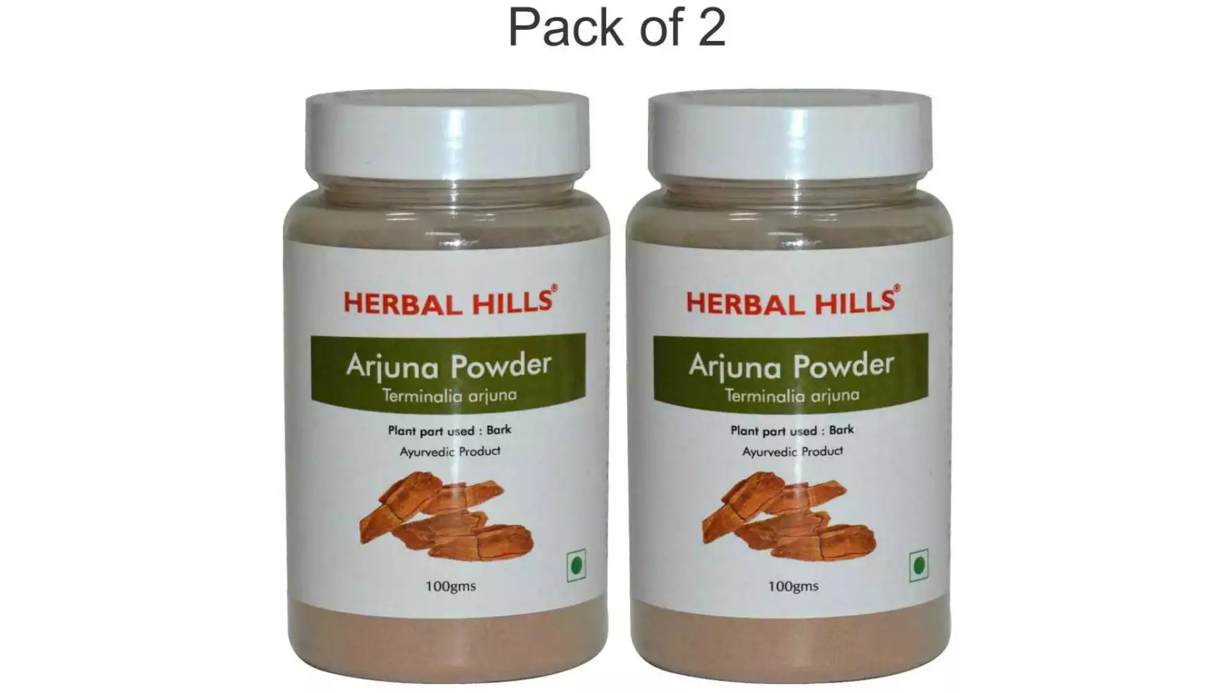 Herbal Hills Arjuna Powder (100g, Pack of 2)