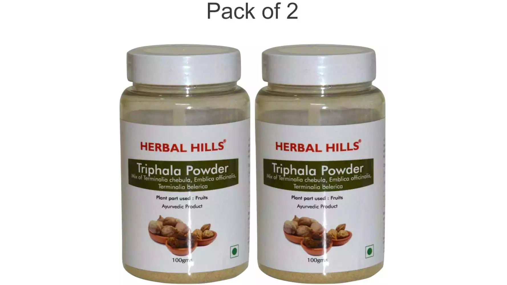 Herbal Hills Triphala Powder (100g, Pack of 2)