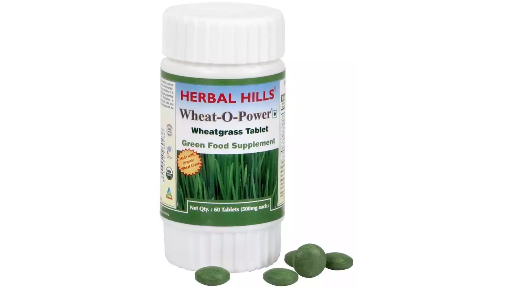 Herbal Hills Wheat-O-Power Tablet (60tab)