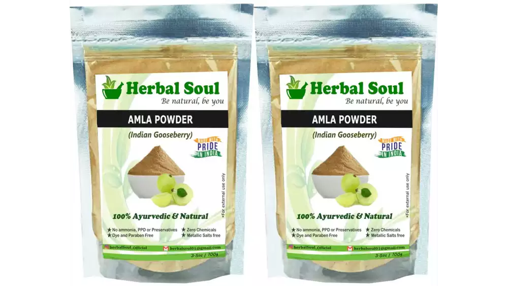 Herbal Soul Amla Powder (100g, Pack of 2)