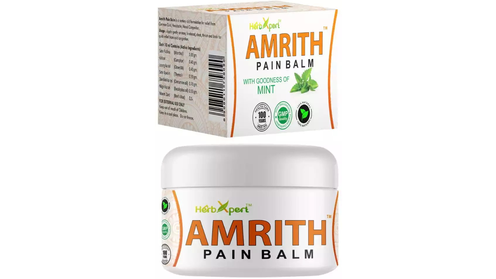 Herbxpert Amrith Pain Balm (25g)