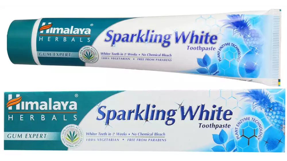 Himalaya Sparkling White Toothpaste (80g)