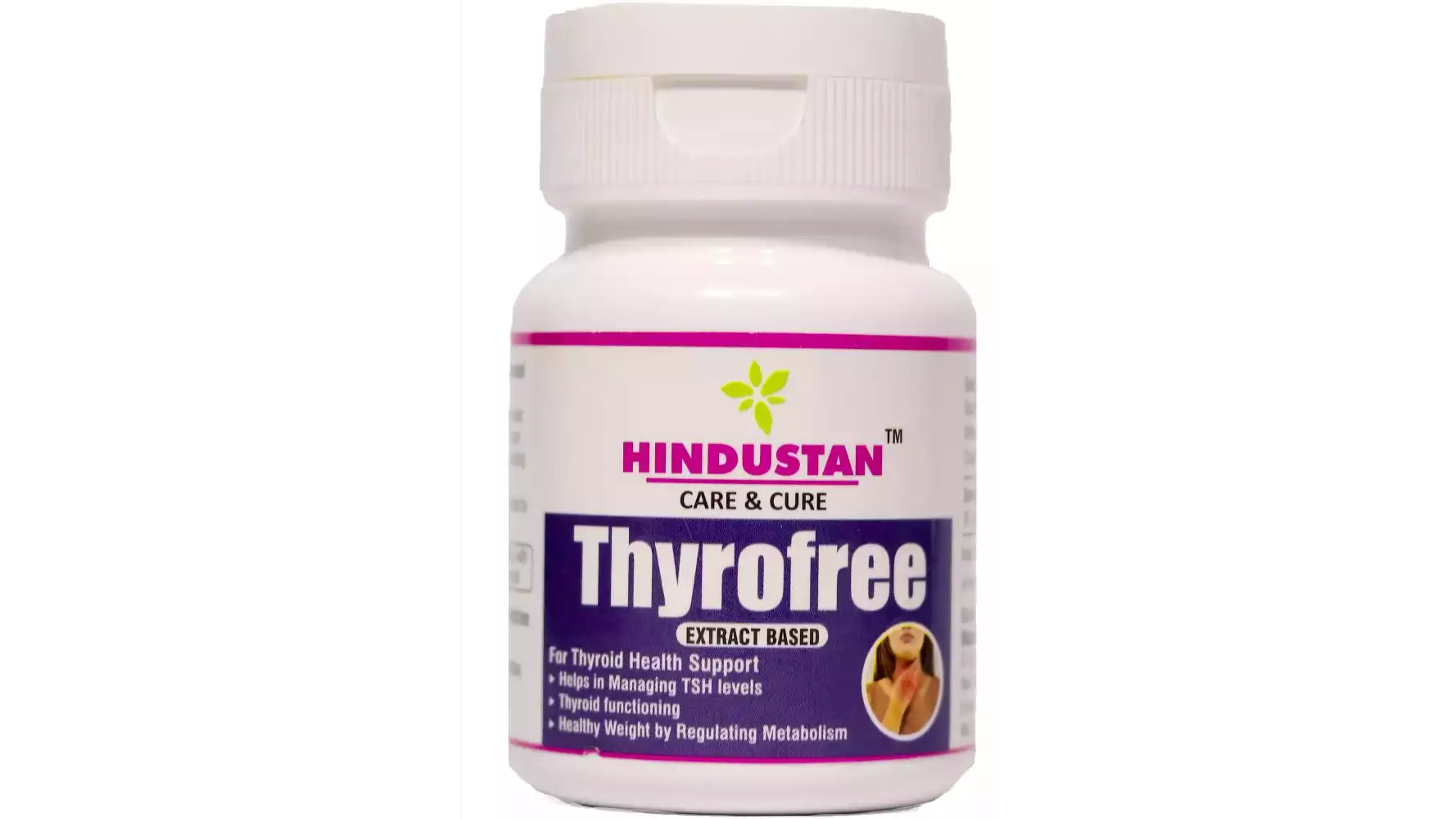 Hindustan Care & Cure Thyrofree Capsules (30caps)