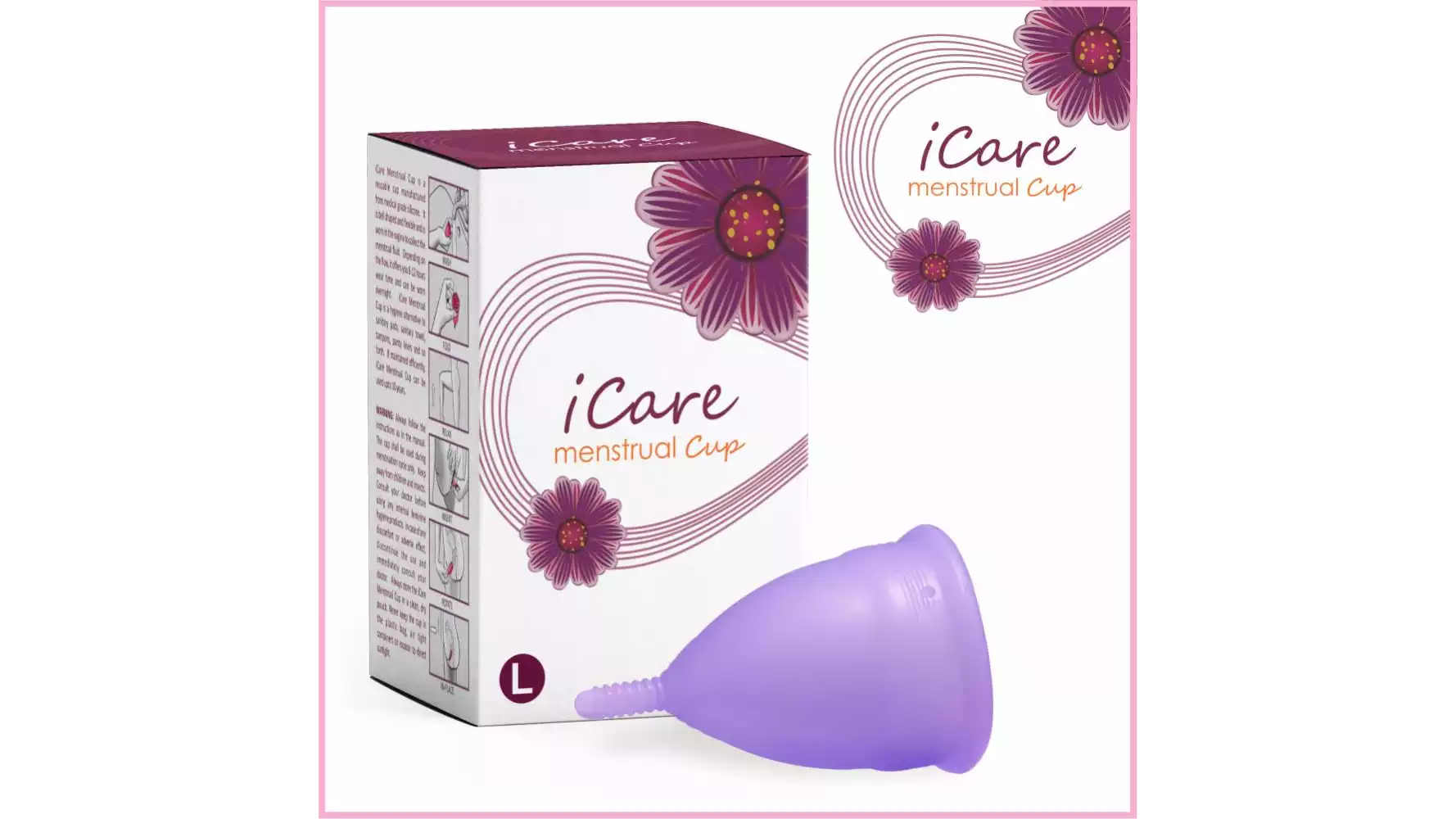 Icare Hygienic Menstrual Cup (L)