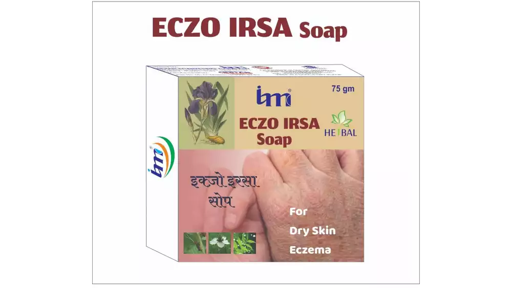 IMC Eczo Irsa Herbal Soap (75g, Pack of 5)