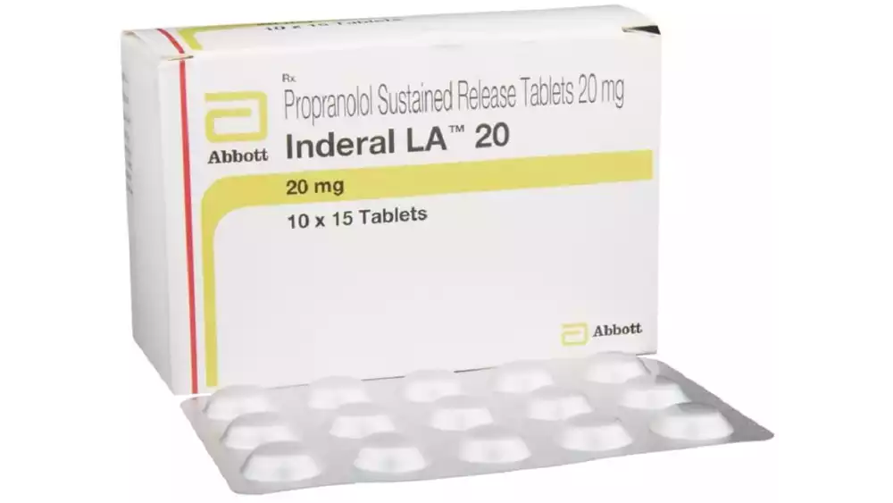 Inderal LA Tablet (20mg) (15tab)