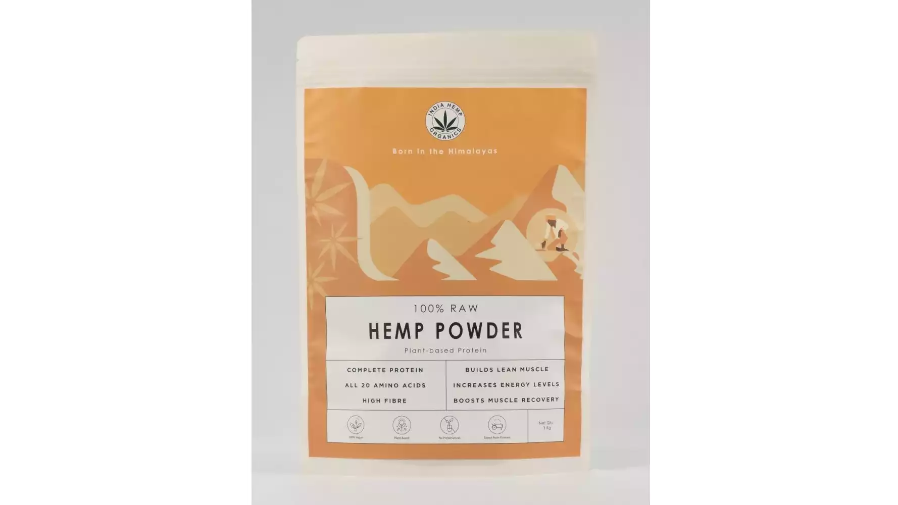 India Hemp Organics Hemp Protein Powder (1kg)