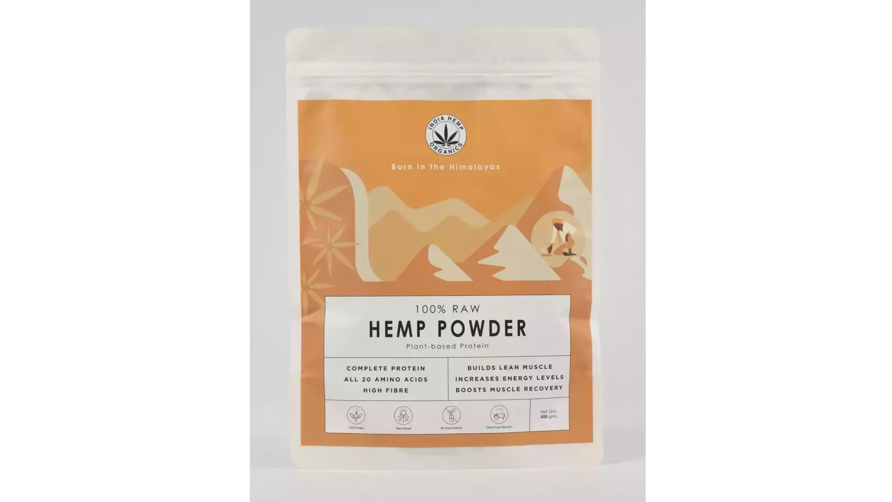 India Hemp Organics Hemp Protein Powder (500g)