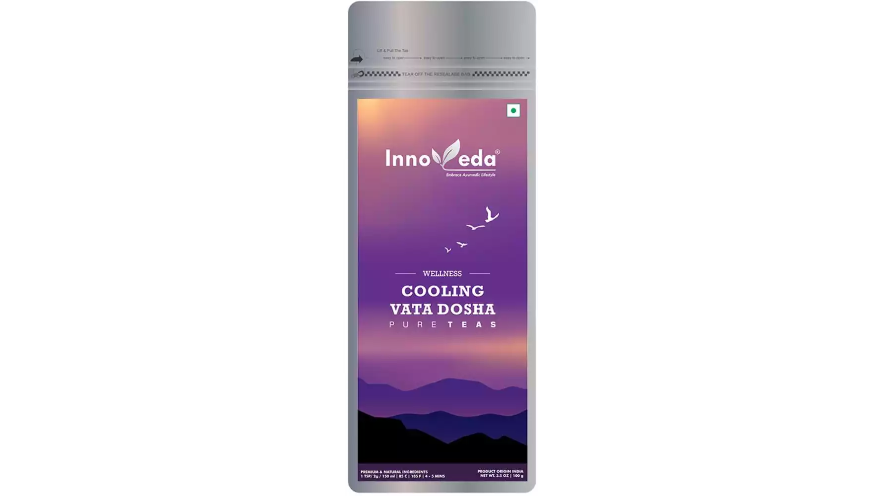 Innoveda Cooling Vata Dosha Tea (100g)
