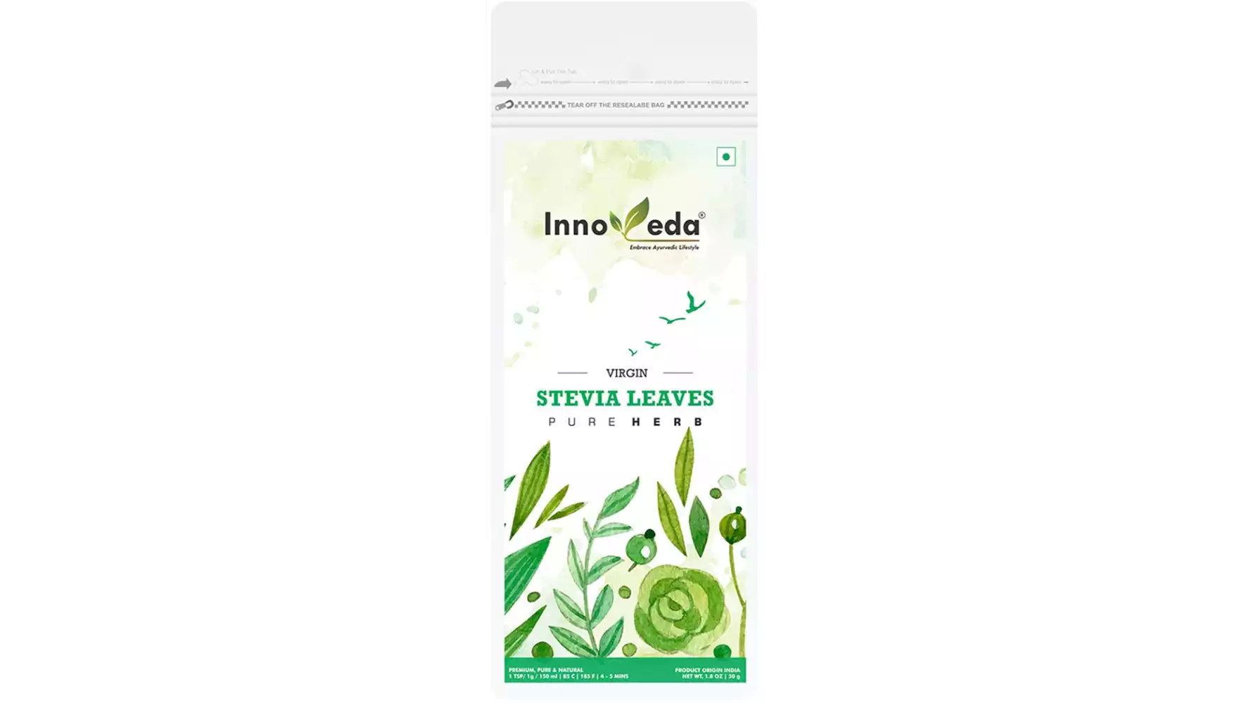 Innoveda Stevia Leaves (50g)