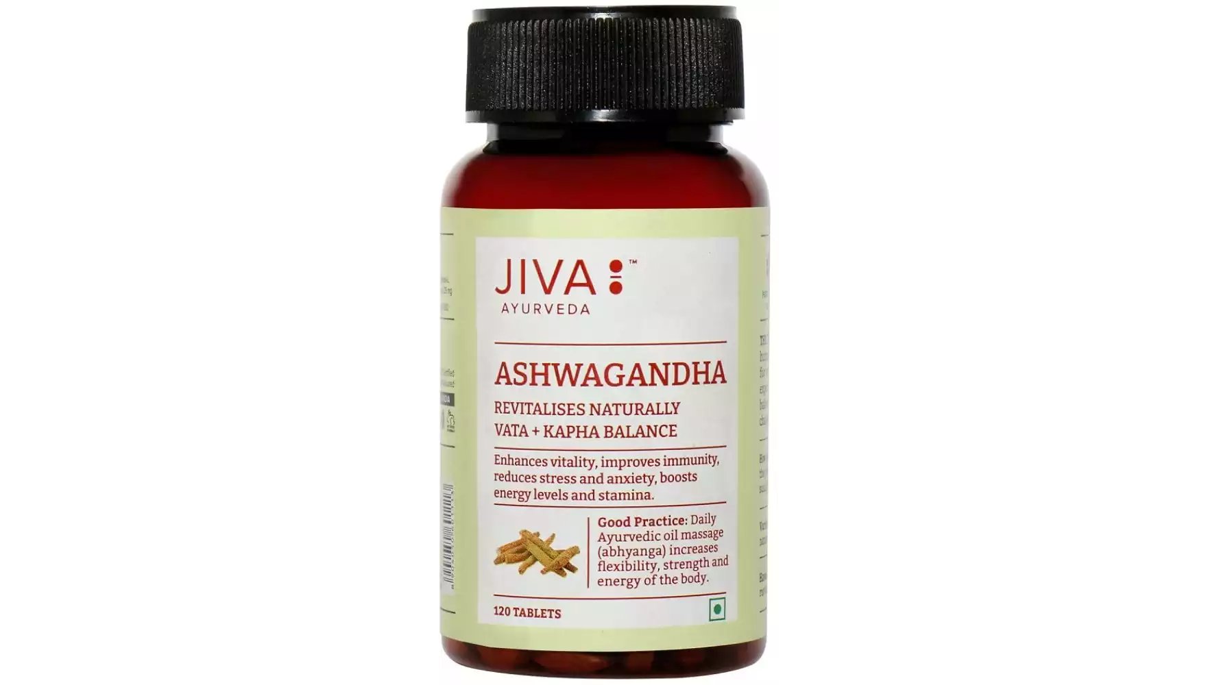 Jiva Ayurveda Ashwagandha Tablets (120tab)