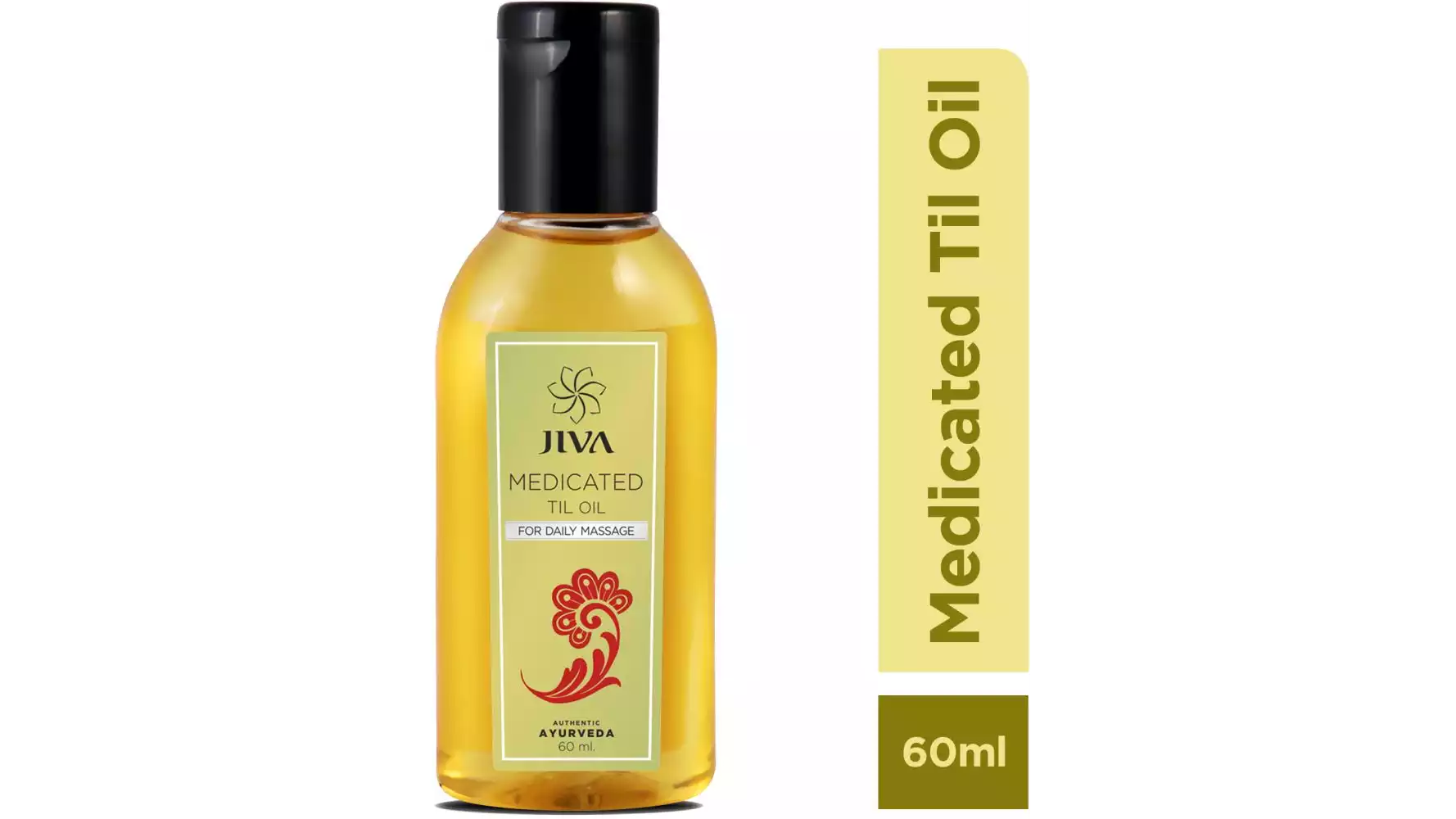 Jiva Ayurveda Medicated Til Oil (60ml)