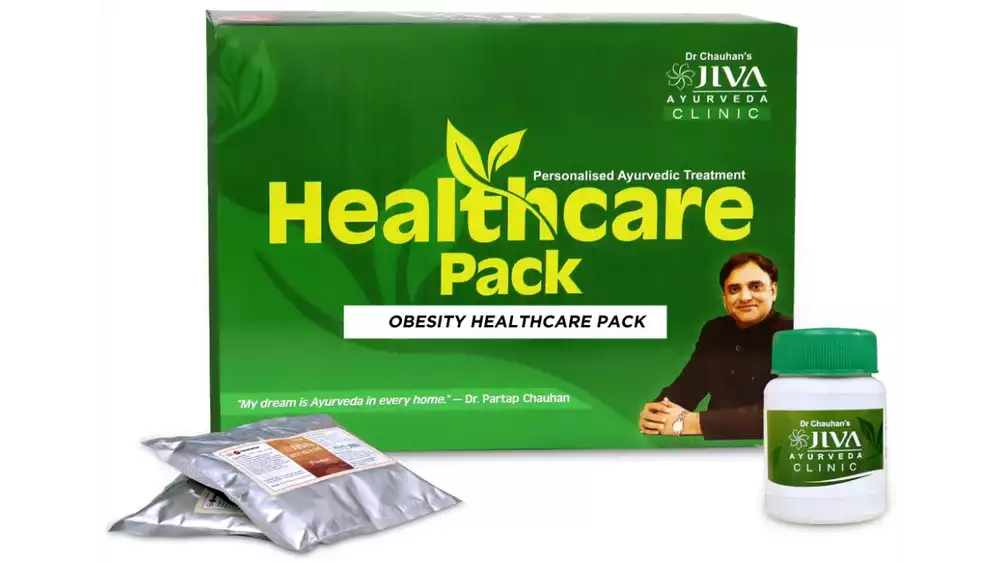 Jiva Ayurveda Obesity Health Care Pack (1Set)