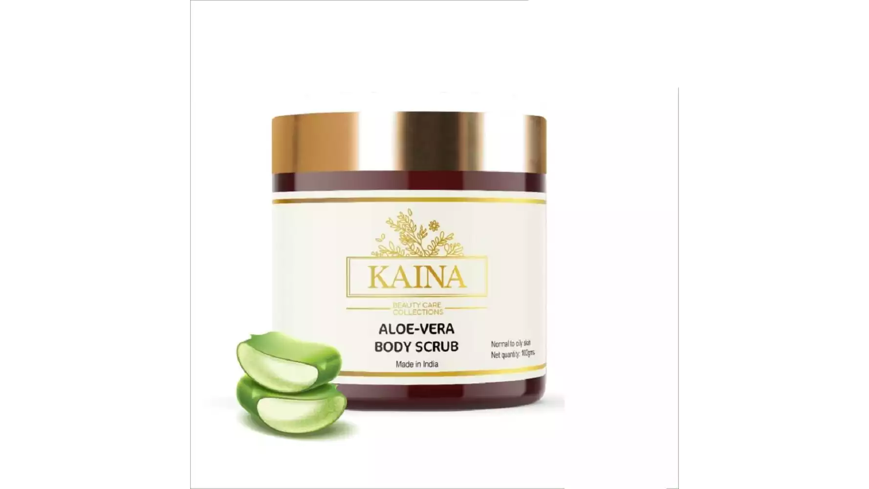 Kaina Skincare Aloevera Body Scrub (100g)