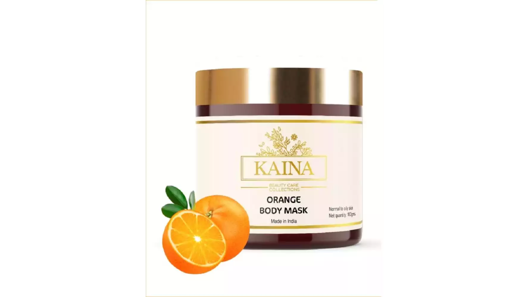 Kaina Skincare Orange Body Mask (100g)