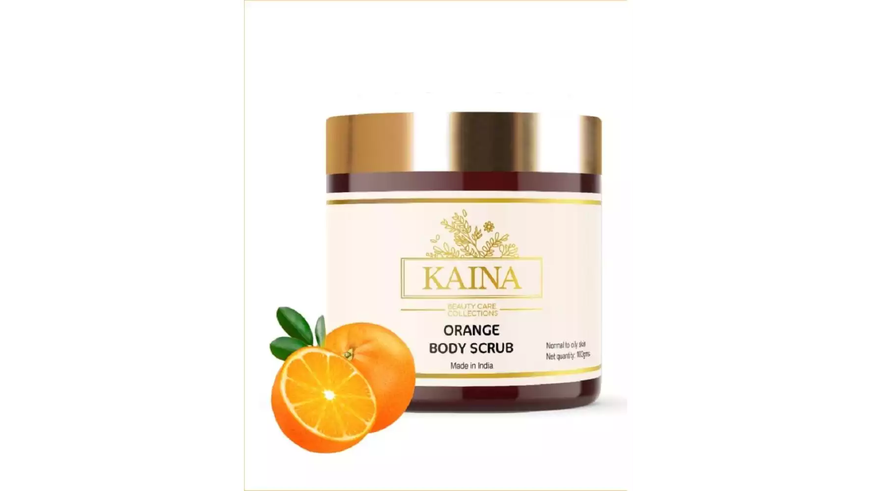 Kaina Skincare Orange Body Scrub (100g)