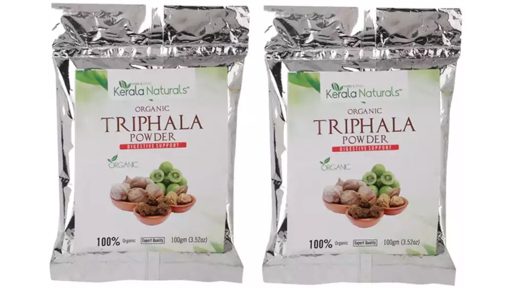 Kerala Naturals Organic Triphala Powder (100g, Pack of 2)