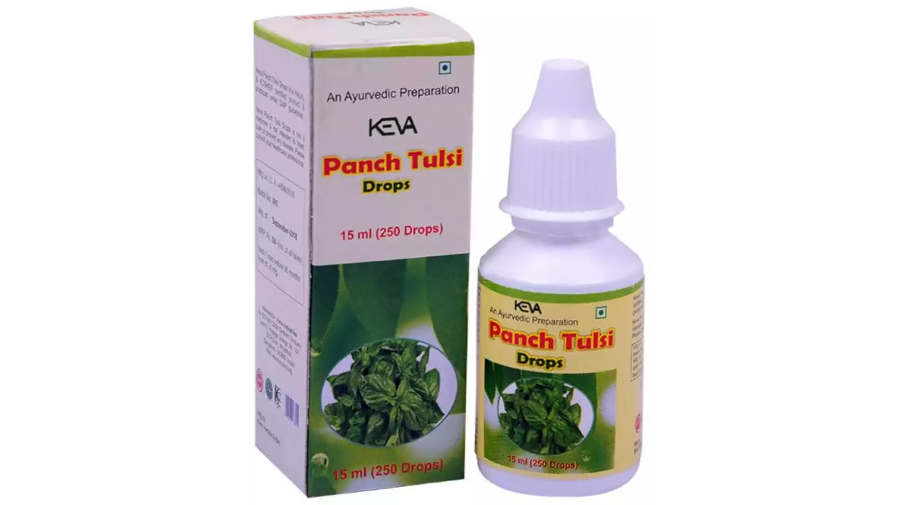 Keva Panch Tulsi Drops (15ml)