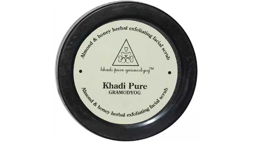Khadi Pure Almond & Honey Exfoliating Facial Scrub (50g)