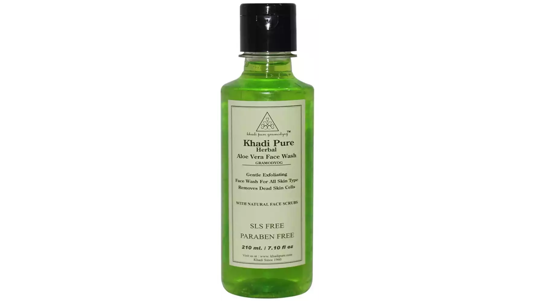 Khadi Pure Aloevera Face Wash Sls-Paraben Free (210ml)