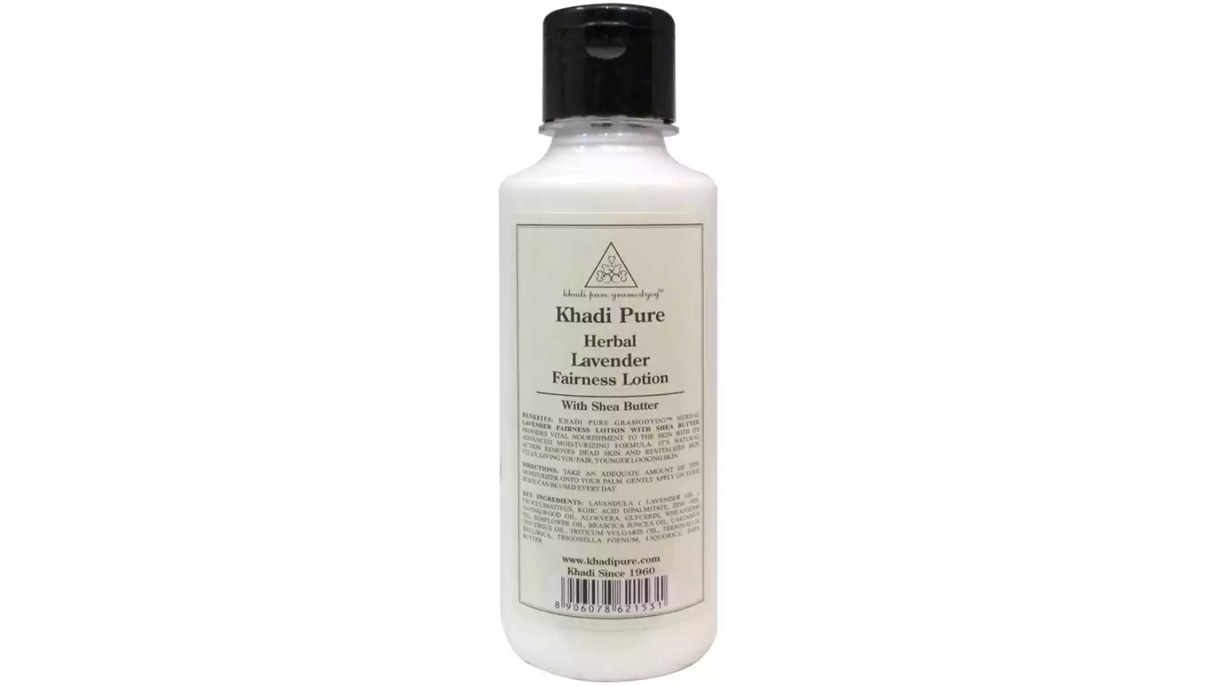 Khadi Pure Lavender Fairness Lotion With Sheabutter (210ml)