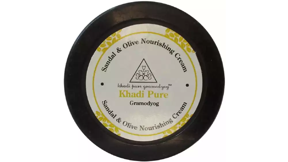 Khadi Pure Sandal & Olive Nourishing Cream (50g)