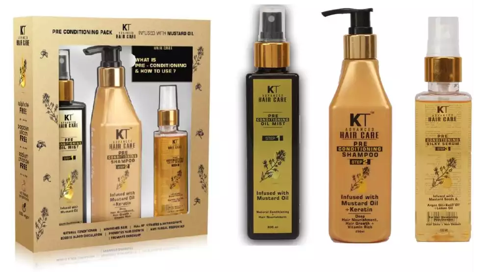 KT Advance Haircare Pre Conditioning Kit (1Pack)