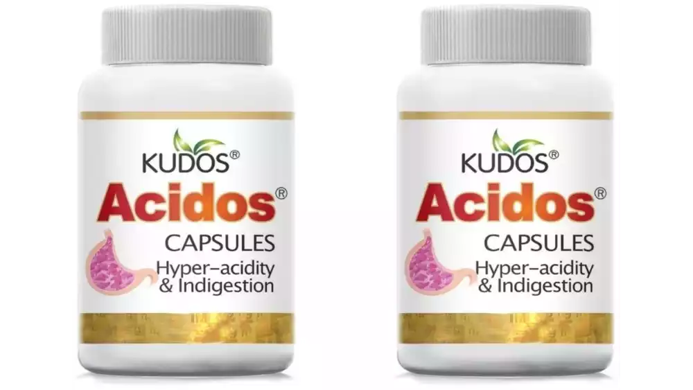 Kudos Acidos Capsules  (60caps, Pack of 2)