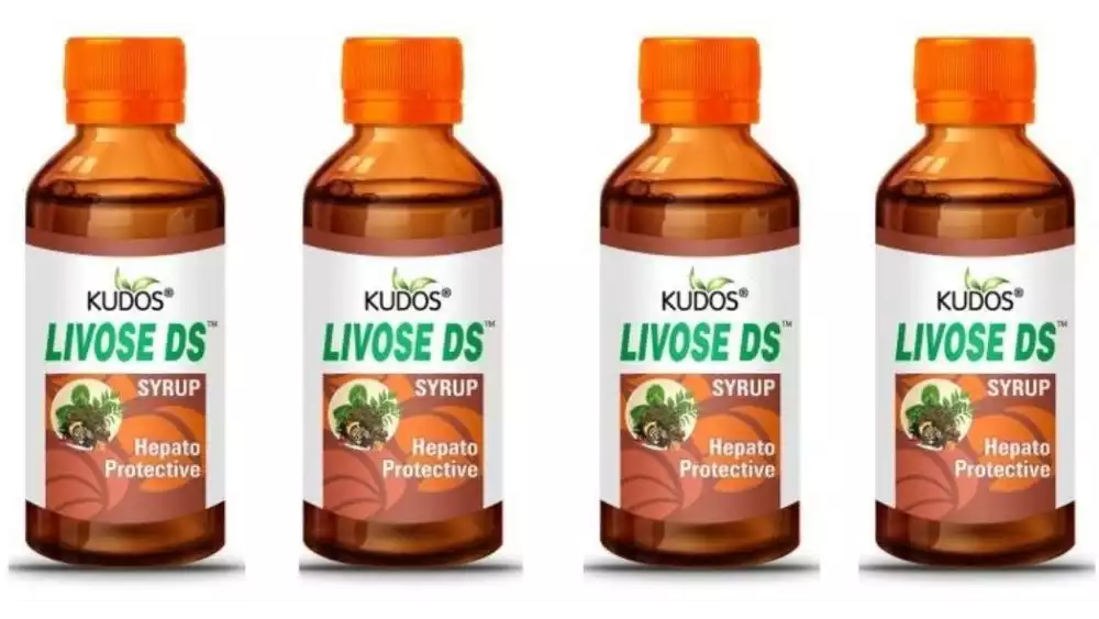 Kudos Livose DS Syrup (250ml, Pack of 4)
