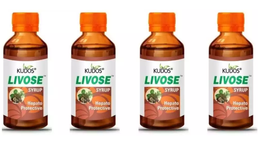 Kudos Livose Syrup (250ml, Pack of 4)