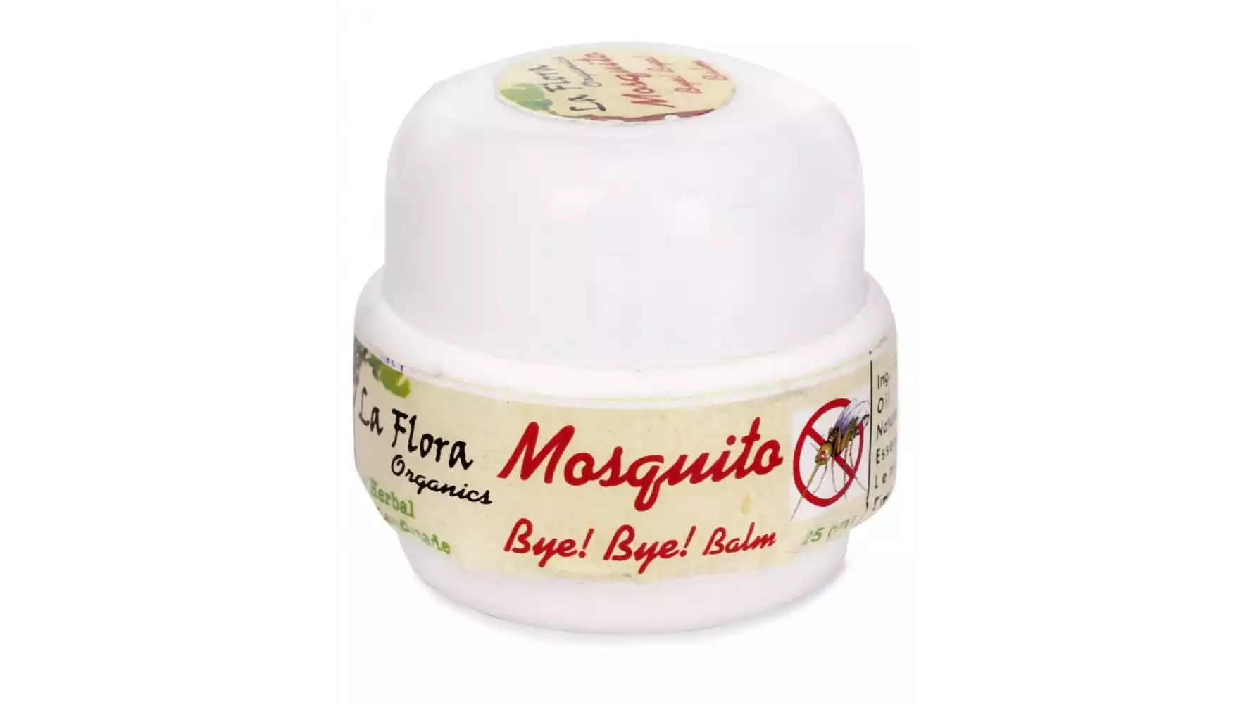 La Flora Organics Mosquito Bye Bye Herbal Balm (25g)