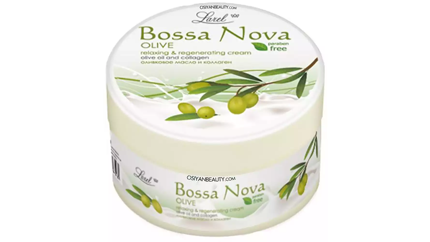 Larel Bossa Nova Cream Olive Oil And Collagen(Made In Europe) (200ml)