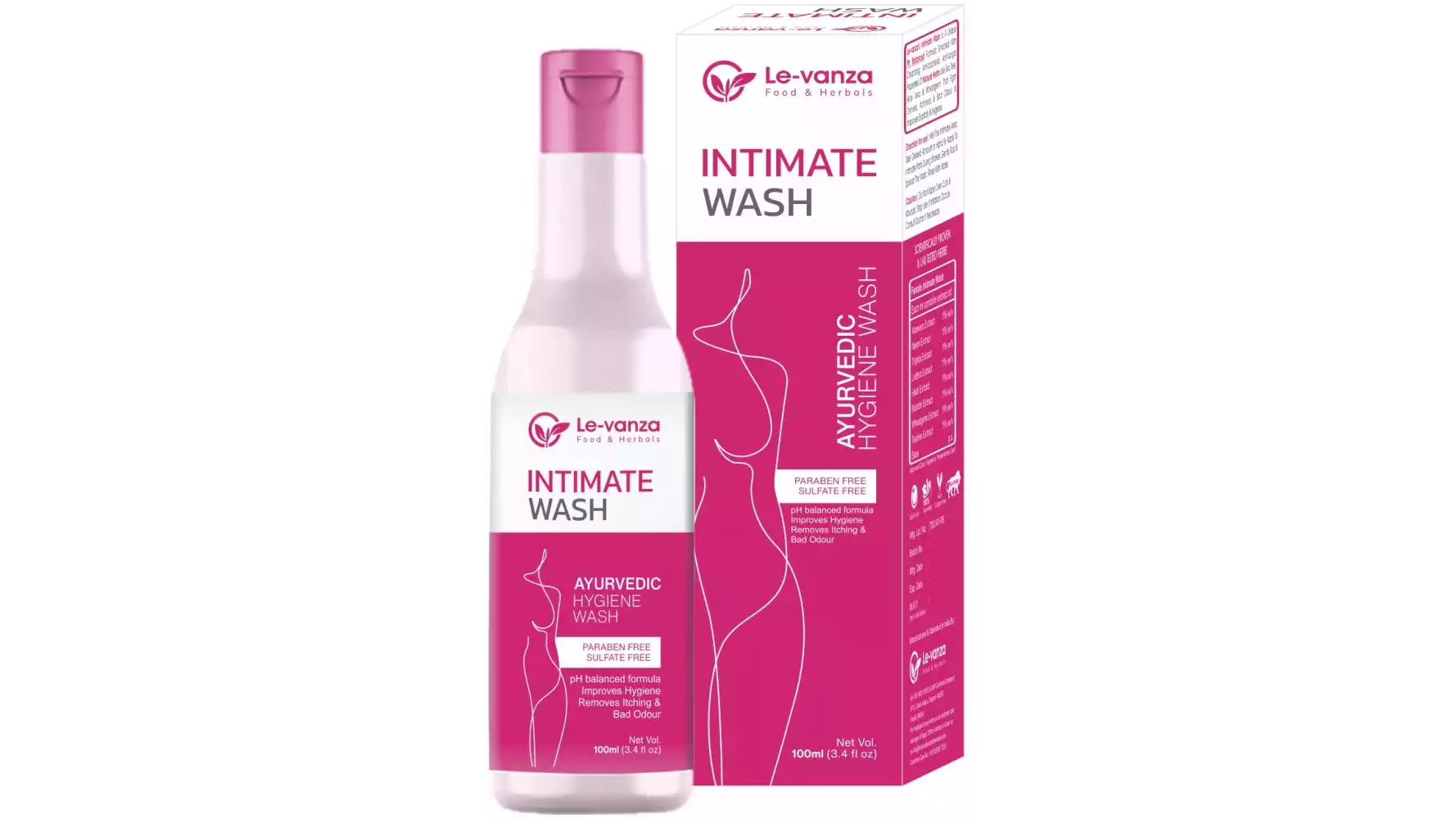 Levanza Intimate Hygiene Wash (100ml)
