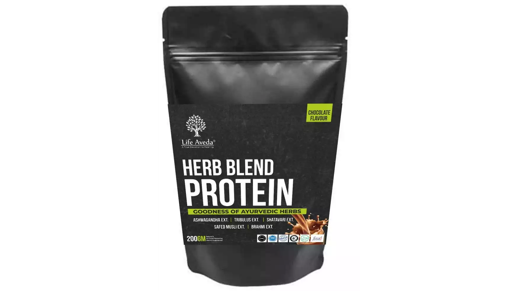Life Aveda Herb Blend Protein Chocolate (200g)