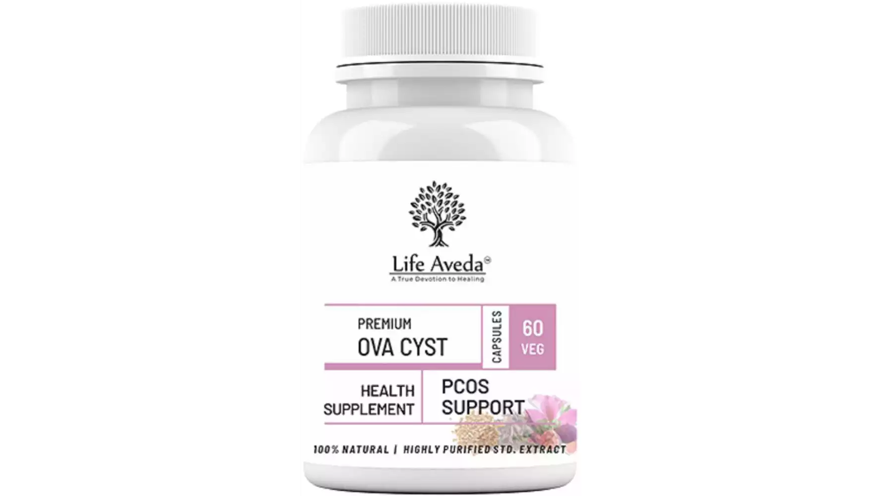 Life Aveda Premium OVA Cyst Health Supplement (60caps)