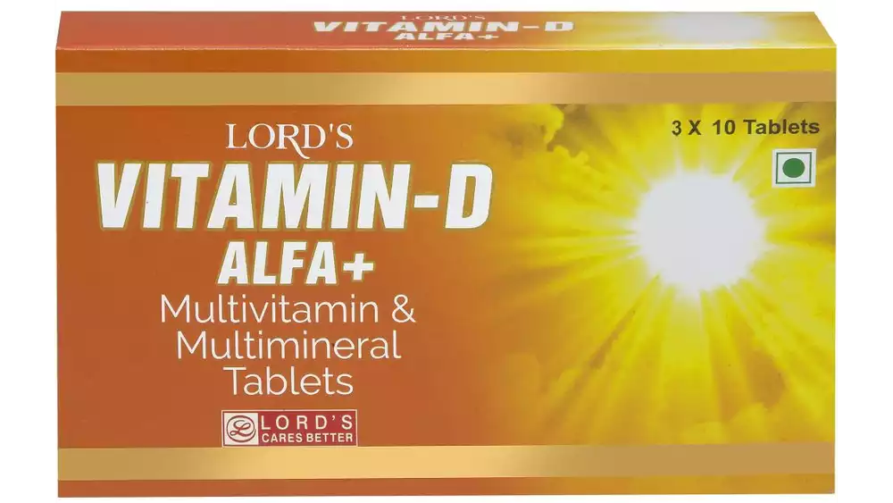 Lords Vitamin D Alfa + Tablets (30tab)
