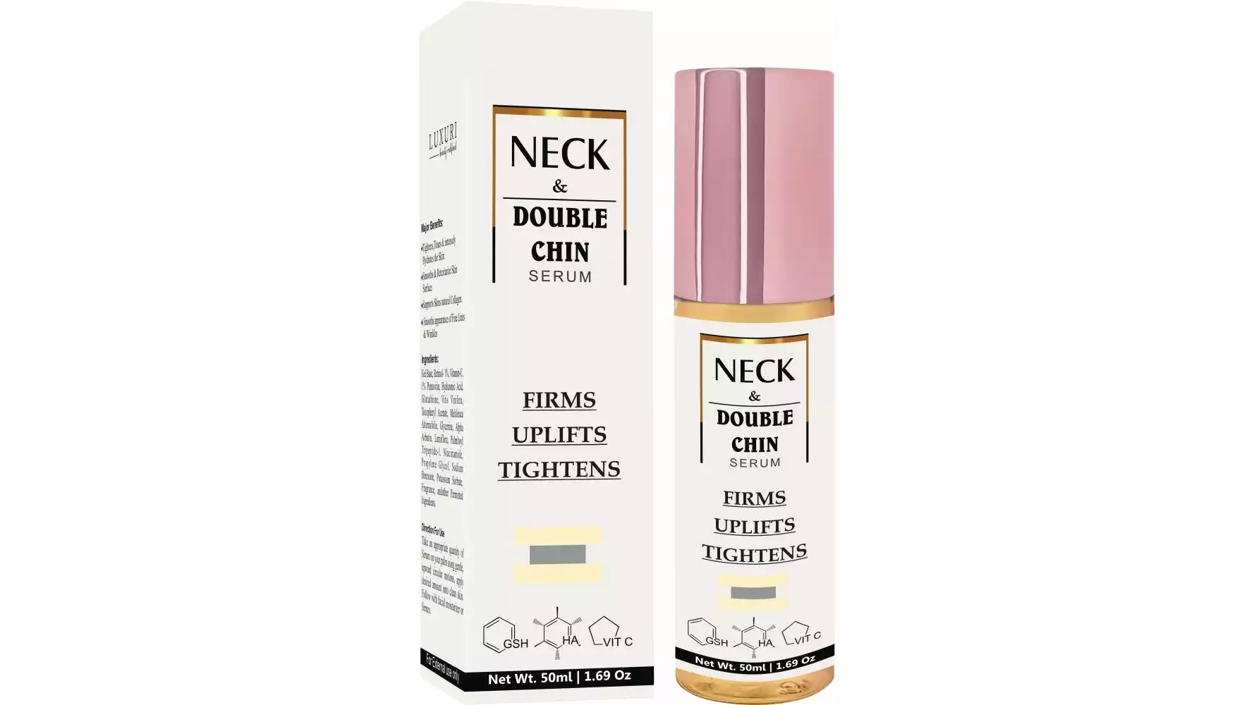 Luxuri Neck & Double Chin Serum (50ml)