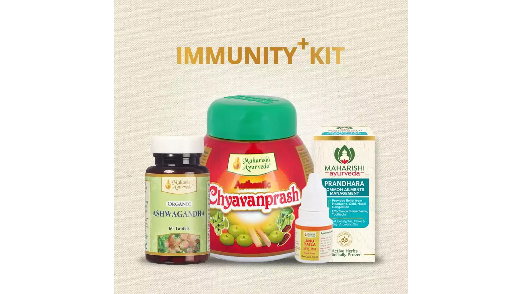 Maharishi Ayurveda Immunity+ Kit / Combo (1Pack)