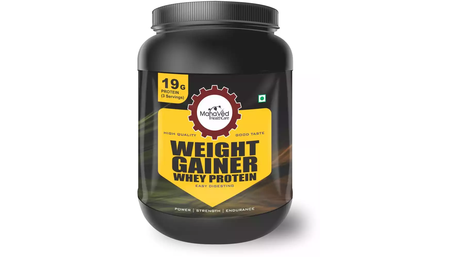 Mahaved Weight Gainer Protein Supplement American Ice Cream (1kg)