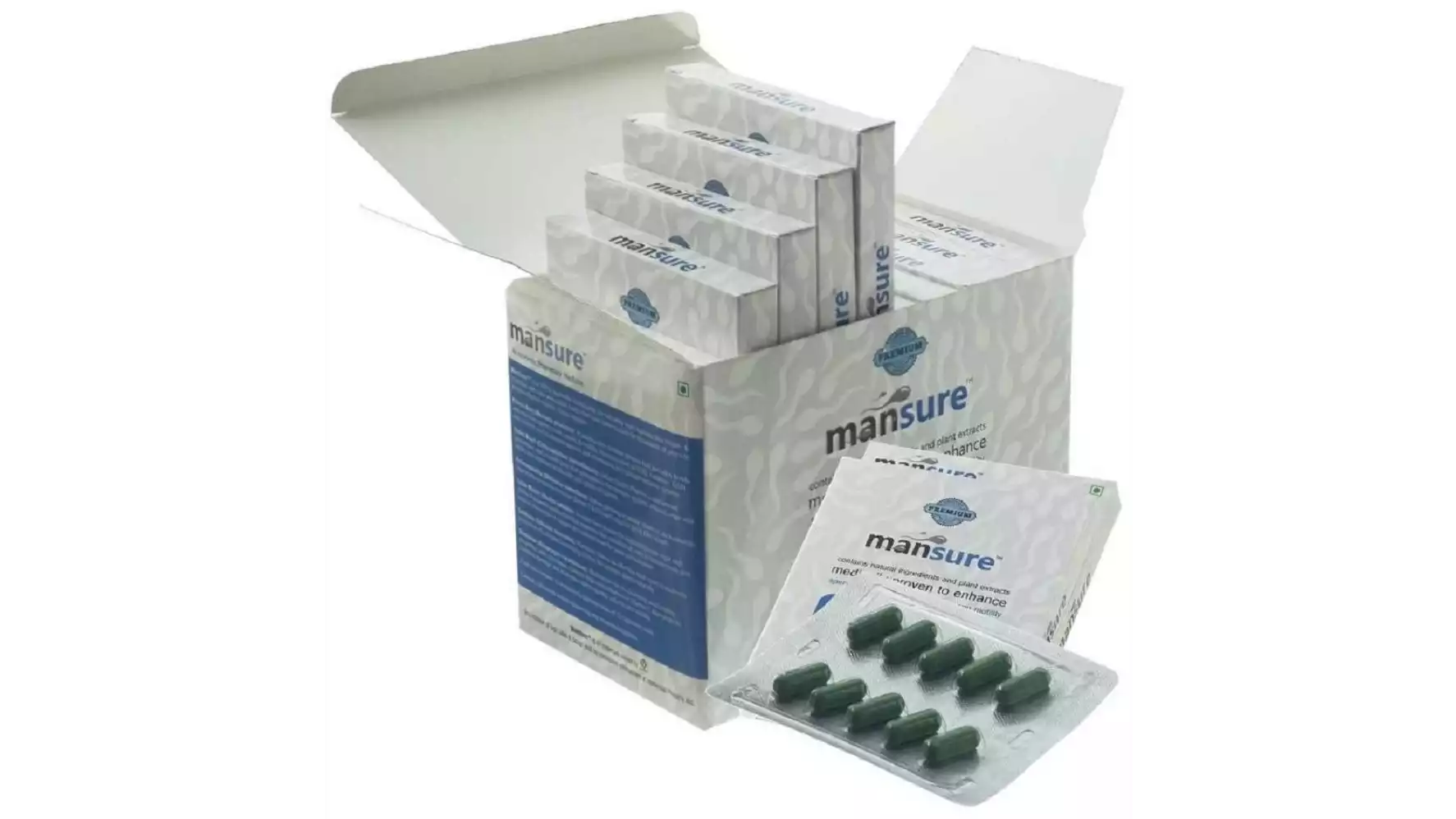 Mansure Ayurvedic Male Health Supplement (100caps)