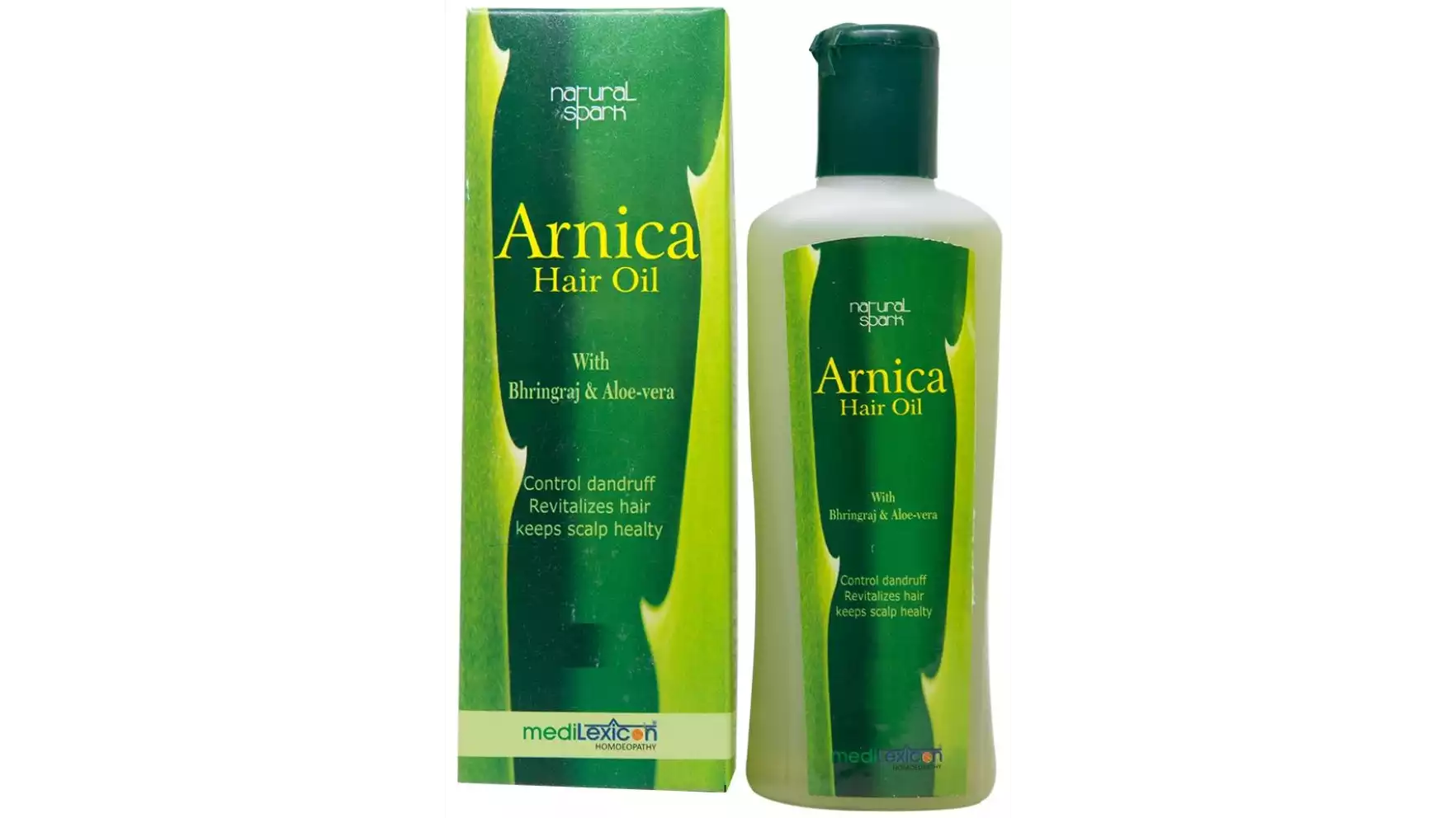 Medilexicon Arnica Hair Oil With Bhringraj & Aloe-Vera (200ml)