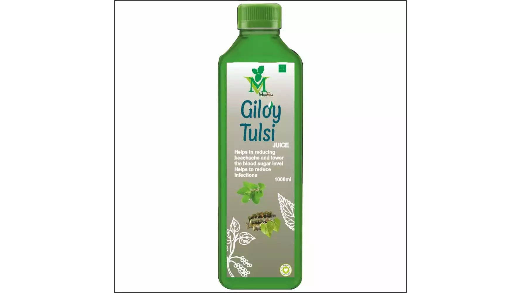 Mint Veda Giloy Tulsi (Sugar Free) Juice (1liter)
