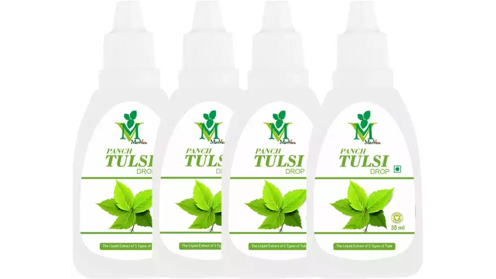 Mint Veda Panch Tulsi Drop (30ml, Pack of 4)