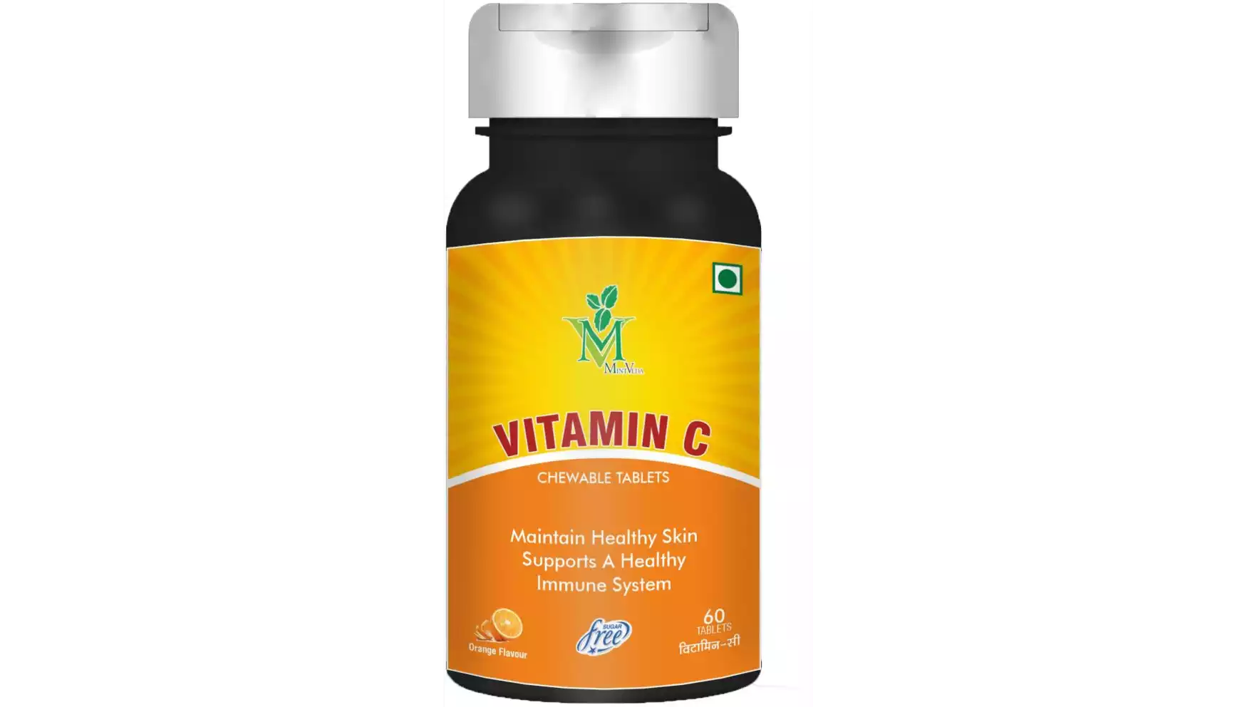 Mint Veda Vitamin C Chweable Tablets (60tab)