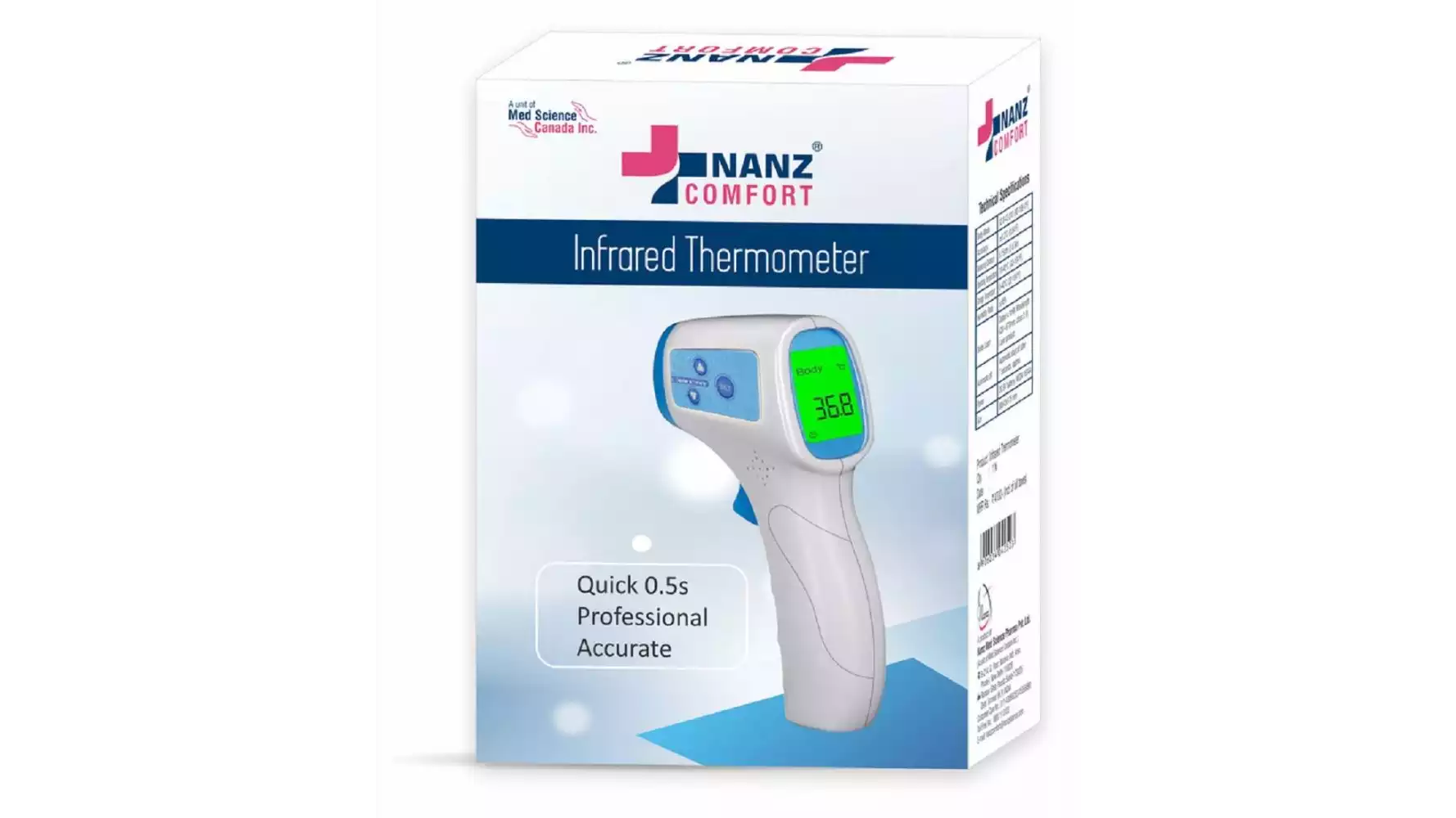Nanz Comfort Infrared Thermometer (1pcs)