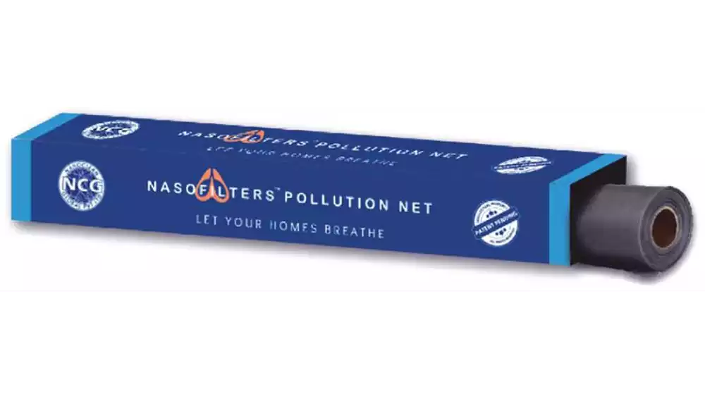 Nasofilters Pollution Net -Home Purifier (Grey) {4.5*4.5} (1foot)