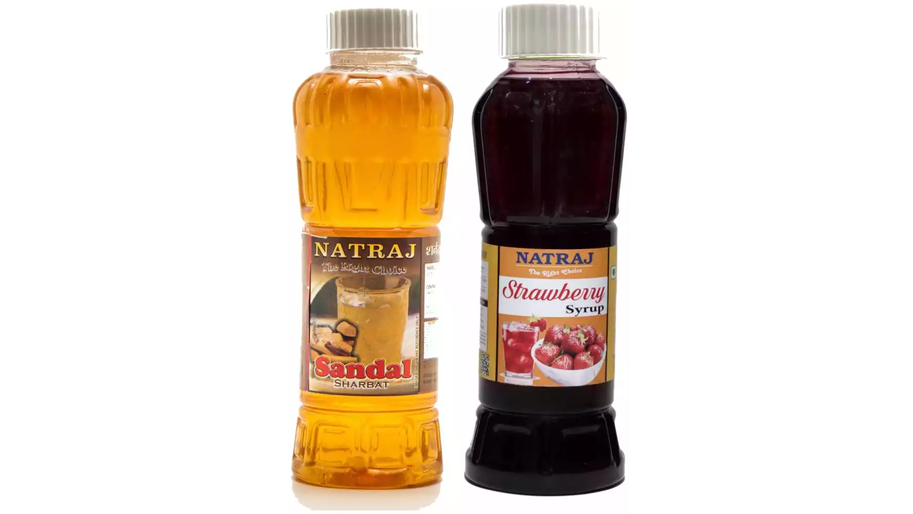 Natraj Sandal & Strawberry Sharbat Combo (1Pack)