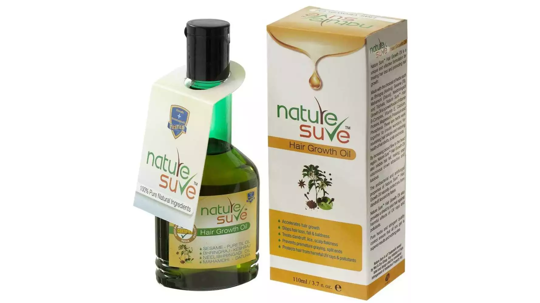 Nature Sure Hair Growth Oil (110ml)